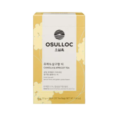 오설록 유채 살구향 티백, 2g, 20개입, 1개