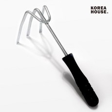 갈퀴 분갈이 조개호미 세발 텃밭 호미 갈고리 가꾸기 원예용 농기구 잡초제거, 본상품