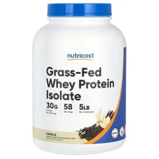 몸관리하세요 겨울입니다 Nutricost 목초 사육 분리유청단백질 바닐라 2268g(5lb) 특별관리진행, Nutricost목초사육분리유청단백질바닐라2268g5l, 2.268kg, 1개