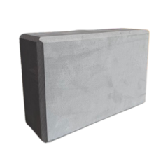 瑜伽磚 瑜珈磚 369 EVA瑜珈磚 伸展磚 硬度50D 高密度 雕塑 輔助瑜珈 全新品 Fitnessport 台灣製, 1個, 50D-泥火灰, 泥火灰