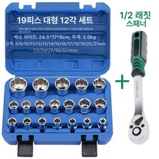 BMW 락너트 세트 리무버 공구 락볼트 제거기 휠볼트, 매화 블루박스+72톱니 렌치