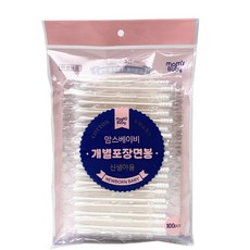 맘스베이비 신생아용 개별포장 면봉, 100개입, 1개
