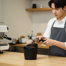 미끄럼방지 대용량 커피 찌꺼기 수거통 넉박스, 1개, 2-넉박스-대형