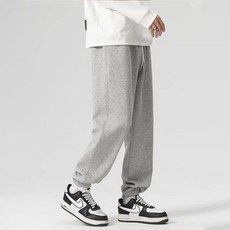 棉褲 男生長褲 寬褲 直筒褲 男生寬褲 垂墜感寬鬆長褲 潮流闊腿褲休閒束脚褲