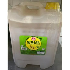 오뚜기 양조식초, 18L, 5개