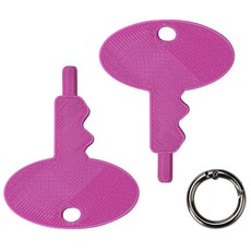 LUAATT Cranium Cariboo와 호환되는 교체 키 언어 병리학을 위한 훌륭한 키 2팩(퍼플), LUAATT Cranium Cariboo와 호환되는 교