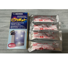 ZOJIRUSHI 象印 CD-K03E 熱水瓶專用清洗檸檬酸，有效去除水垢異味，延長使用壽命, 120g, 1盒