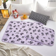 經期床墊 生理墊 保潔墊 防滑防水姨媽墊可洗嬰兒隔尿墊學生宿舍專用防側滑例假護理墊可折疊 防尿墊 隔尿墊, 米奇【雙面可用】,50x70cm1個裝-較小不推薦, 1個