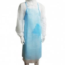 일회용 방수앞치마 블루 x 10장 1팩, 1개