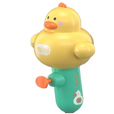 감성팩토리 예쁜미니공룡물총 어린이물총놀이 어린이집선물, 5.옐로우오리, 1개, 옐로우오리