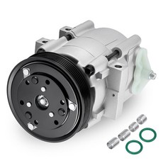 SYKRSS 4S4Z19V703AA Air Conditioning A/C Compressor with Clutch Compatible with Ford Focus 2005-20, SYKRSS 4S4Z19V703AA Air Condit