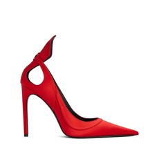 니나리치 새틴 컷아웃 펌프스 105mm