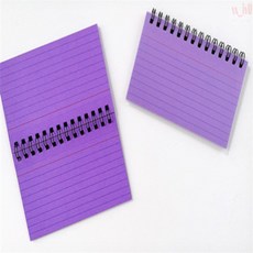 Dr 암기장 스프링 줄노트, 노랑