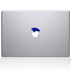 The Decal Guru 2052-MAC-13X-DB 모호크 펑크 로커 데칼 비닐 스티커 13인치 맥북 프로 (2016년 이상) 다크 블루