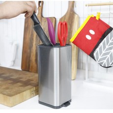 스테인리스 칼블럭 주방 칼꽂이 배수형