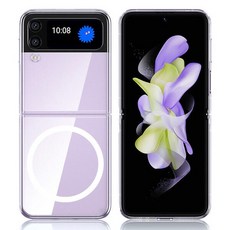 아트박스/태블리스 갤럭시 Z플립4 3 맥세이프 호환 투명 케이스 ZF-20214