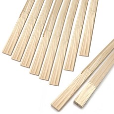 아이베란다 삼나무 쫄대 집성 목재 몰딩 12x30x800mm 10개, 1세트