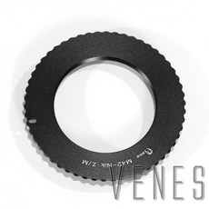 Venes M42-Nik Z 마운트 카메라 맞는 렌즈용 초슬림 어댑터 링, 한개옵션0, 1개
