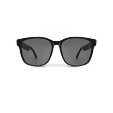 【AI翻译】智能藍牙眼鏡 GS08 AI即時翻譯 聽歌 通話 語音導航 防紫外線 偏光鏡片 騎行 開車 戶外必備, 1個, 黑色【防太阳光】, 黑色