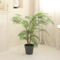 인조나무 조화나무 인테리어 겐차야자 화분 식물 장식 테이블 아레카 3size, 테이블 아레카 140cm, 1개