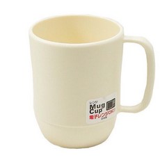 日本製 可微波馬克杯 多功能水杯 咖啡杯 漱口杯 三色可選, 白色, 1個