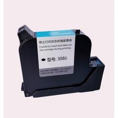 기 마킹기 각 잉크젯 카트리지 날 휴대용 소형, 1인치 급건 카트리지 블랙 온라인 기기용 높은 밀착력