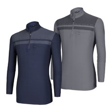 [이지바이] (1+1) 남성 긴팔 집업 티셔츠_신축성 좋은 굿텐션 스판 빅사이즈 등산 아웃도어 작업복 긴팔 집업티