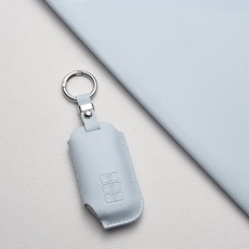 기아 호환 스마트키 케이스 & 키홀더 (EV6/모하비/쏘렌토 MQ4/니로/스포티지 NQ5/셀토스/카니발/K8/K7/K5/K3) 차량용품, 기아 E7a 타입(7버튼), 스카이블루