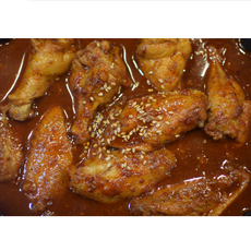 매운 불날개 캠핑음식, 2개, 300g