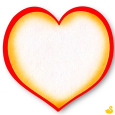 GOS 펠트게시판 펠트환경판 하트판 빨강 유치원꾸미기