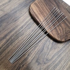 쇠꼬챙이 캠핑구이 꼬치 스텐 스틱 닭꼬치 바비큐 보관, 100개