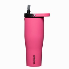 콕시클 대용량 빨대 텀블러 스트로우 보냉 진공 밀폐 go cup 30oz, 1세트, 890ml, dragonfruit