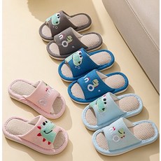 준캡 통기성좋은 아동슬리퍼 공룡2 거실화 학교 답례품 학원 펜션