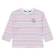 [AK플라자] [블루독베이비] 46-114-330-01 PK)스트라이프 루즈핏 티셔츠A