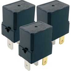 3팩 CM1a-R-12V ACM33221 릴레이 - 40A 12VDC 4핀 SPST 자동차 일부 닛산 차량에 호환 연료 펌프 고장 및 P0230P069E 오류 수정