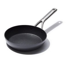 OXO 옥소 논스틱 프라이팬 8인치 인덕션 다이아몬드 강화 코팅 식기 세척기 사용 가능 오븐 블랙127497, 프라이팬 프라이팬