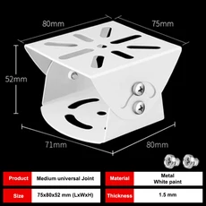 Duckbill 범용 조인트 브래킷 비디오 감시 베이스 모니터링 크로스바 어댑터 보안 카메라 장착