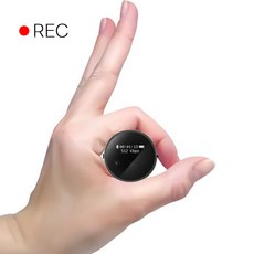 휴대용 다기능 녹음기 32GB/64GB 블랙 중량 26g, BK-64GB