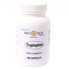 Bio-Tech Pharmacal 色氨酸膠囊, 100顆, 1罐