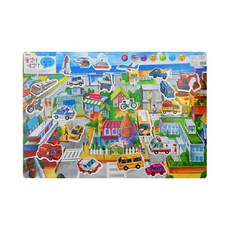 [그린키즈] 붙였다 떼었다_벽보_학습놀이 6종 중 택1(세이펜가능), 탈것, 그린키즈, 탈것