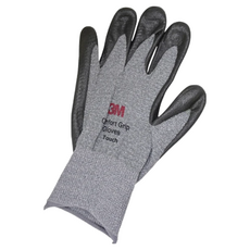 3M Super Grip 200 Touch 工業安全觸控手套，耐磨防護，靈敏觸感, 灰色, 1套