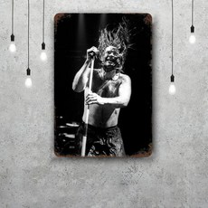 장식 포스터 빈티지 주석 간판 금속 플라크 펍 맨 케이브 클럽 벽장식, 28. Style-28