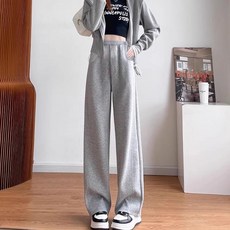 임산부 겨울 바나나 팬츠 와이드핏 기모 일자핏 가을 운동용