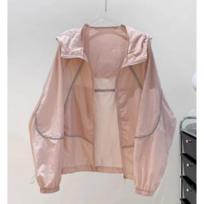 디드라 초경량 루즈핏 후드 자외선차단 바람막이 자켓