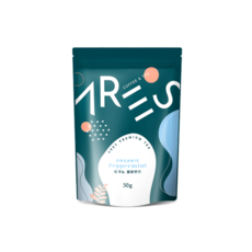 아레스 유기농 페퍼민트 허브차, 50g, 1개입, 4개