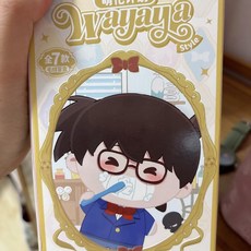 【台灣出貨】靈動創想 名偵探柯南周邊 WAYAYA 毛絨牙刷套裝 公仔周邊 玩偶公仔 毛絨吊飾盲盒 可愛公仔 禮物, 1個, 隨機 1 盒, 隨機