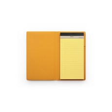 페니체 비즈니스 PU 미니 메모패드 113.5 x 183 mm, 옐로우, 1개