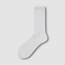 [JAJU] 자주 여 포인텔 장목 양말 1족_아이보리