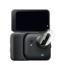 Insta360Go 울트라 카메라용 화면 보호기 Go 스크린 유리 + 렌즈 소프트 하이드로겔 필름 커버, 01 For Insta360Go Ultra, 04 2 Len Film