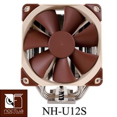 Noctua NH-U12S 多導管薄型靜音CPU散熱器 支援2011/1155/AM2/FM1/AM4, 1個